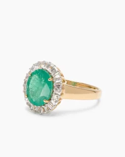 Ring mit Sambia Smaragd