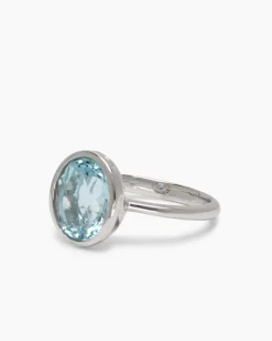 Ring mit Santa Maria Aqua