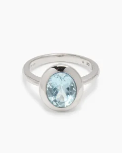 Ring mit Santa Maria Aquamarin