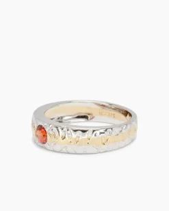 Ring mit Saphir