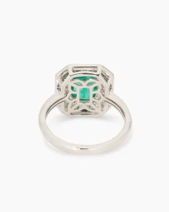 Ring mit Smaragd und Brillanten