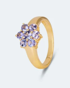 Ring mit Tansanit AA+