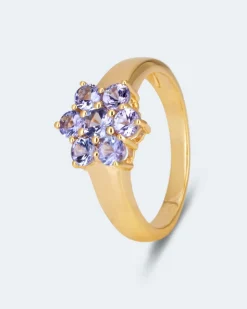 Ring mit Tansanit AA+