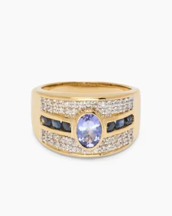 Ring mit Tansanit AAA+