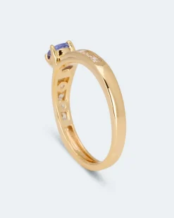 Ring mit Tansanit AAA+
