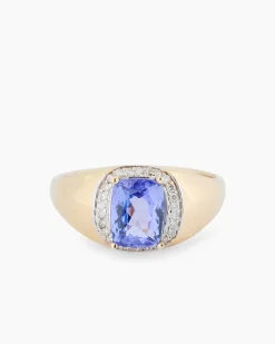 Ring mit Tansanit AAAA