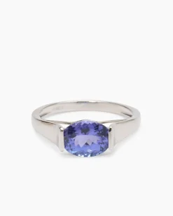 Ring mit Tansanit AAAA+