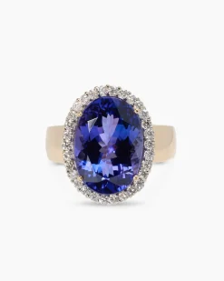 Ring mit Tansanit "Star of Africa" & Brillanten