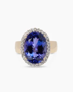 Ring mit Tansanit "Star of Africa" & Brillanten