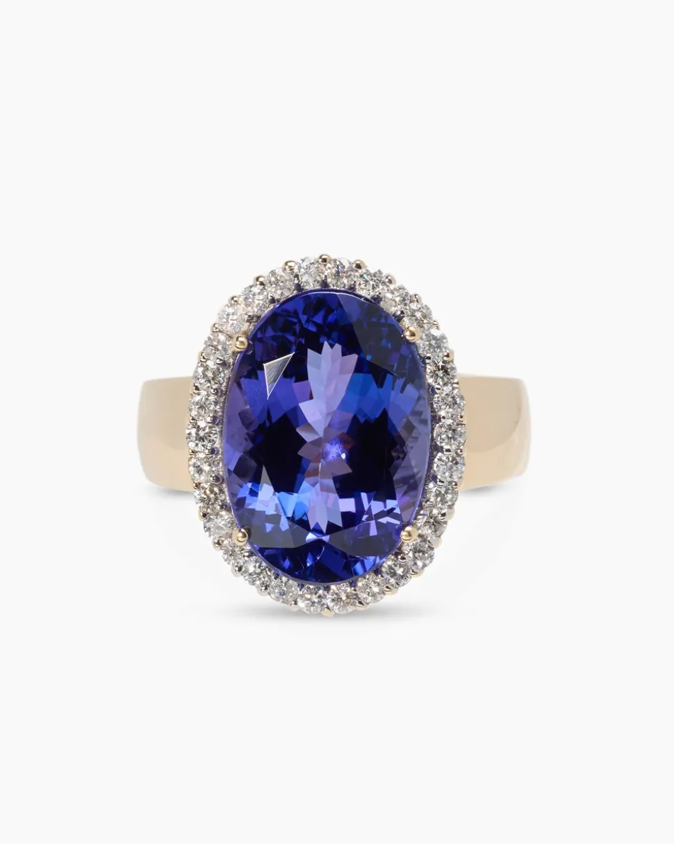Ring mit Tansanit "Star of Africa" & Brillanten