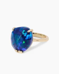 Ring mit äthiopischem Kristallopal