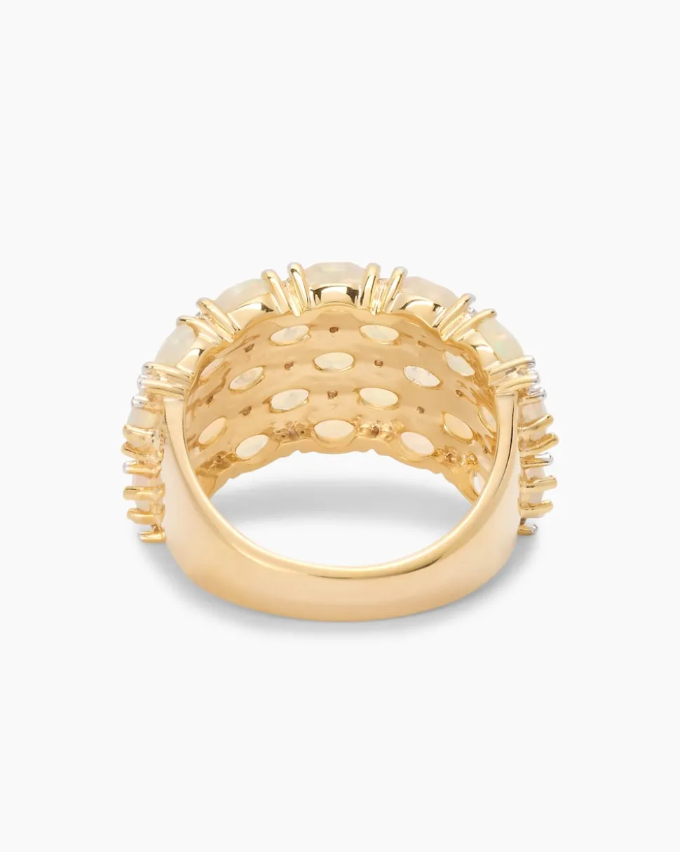 Ring mit Äthiopischem Opal