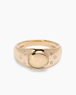 Ring mit Äthiopischem Opal