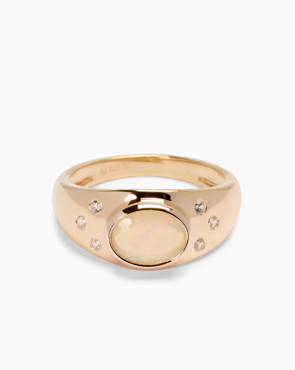 Ring mit Äthiopischem Opal