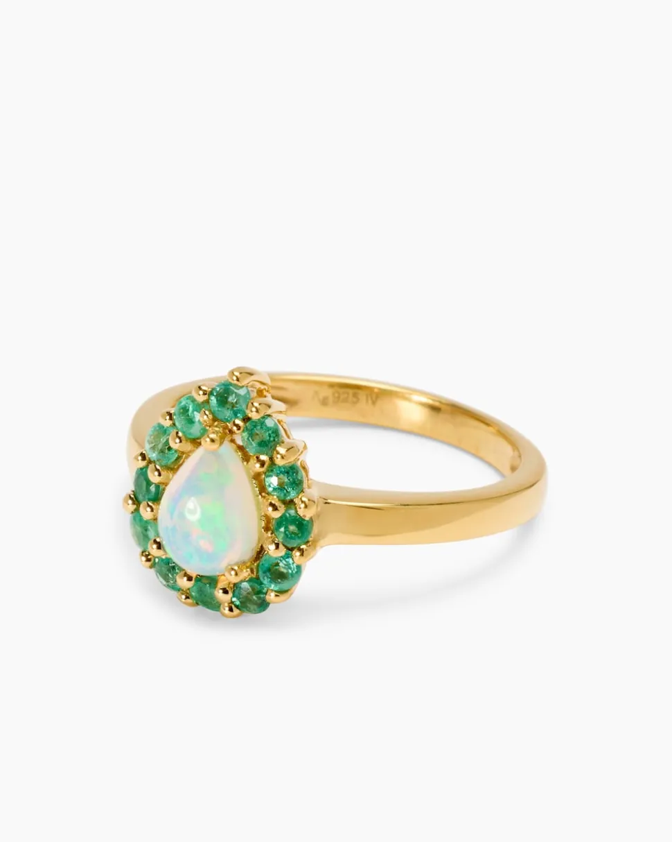 Ring mit Äthiopischem Opal