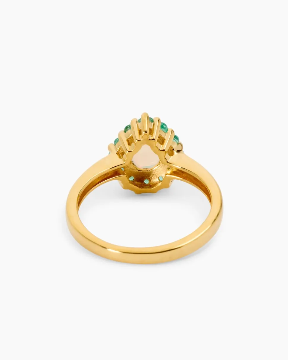 Ring mit Äthiopischem Opal