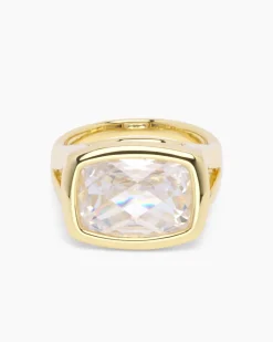 Ring mit Zirkonia