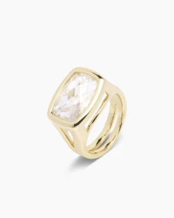 Ring mit Zirkonia