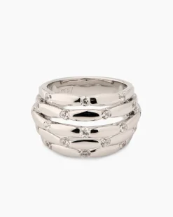 Ring mit Zirkonia