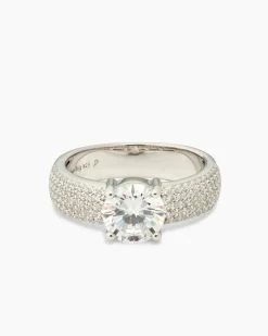 Ring mit Zirkonia