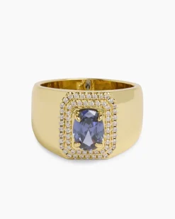 Ring mit Zirkonia
