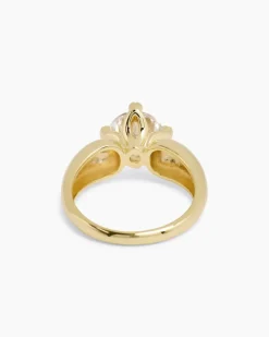 Ring mit Zirkonia
