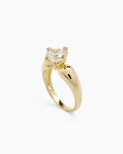 Ring mit Zirkonia