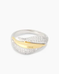 Ring mit Zirkonia