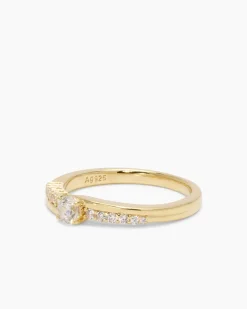 Ring mit Zirkonia