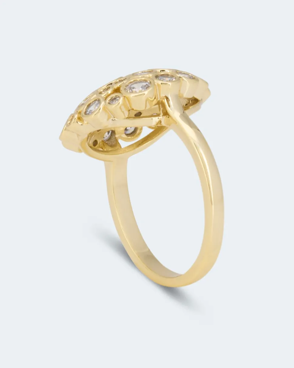 Ring mit Zirkonia