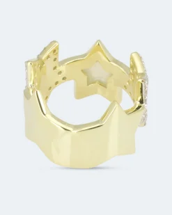 Ring mit Zirkonia & Perlmutt