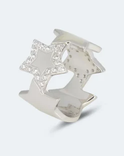 Ring mit Zirkonia & Perlmutt