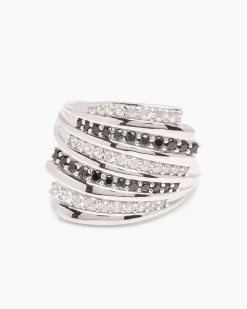 Ring mit Zirkon & Spinell