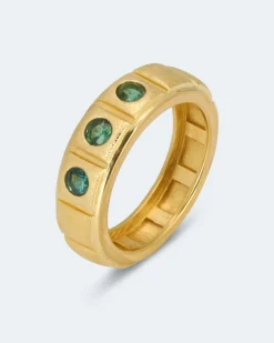 Ring "Touch of Gold" mit Golkonda Turmalin
