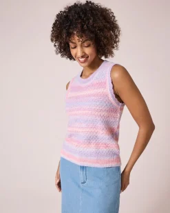 Ärmelloser Pullover