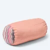 Satin-Nackenrolle "Chevron"