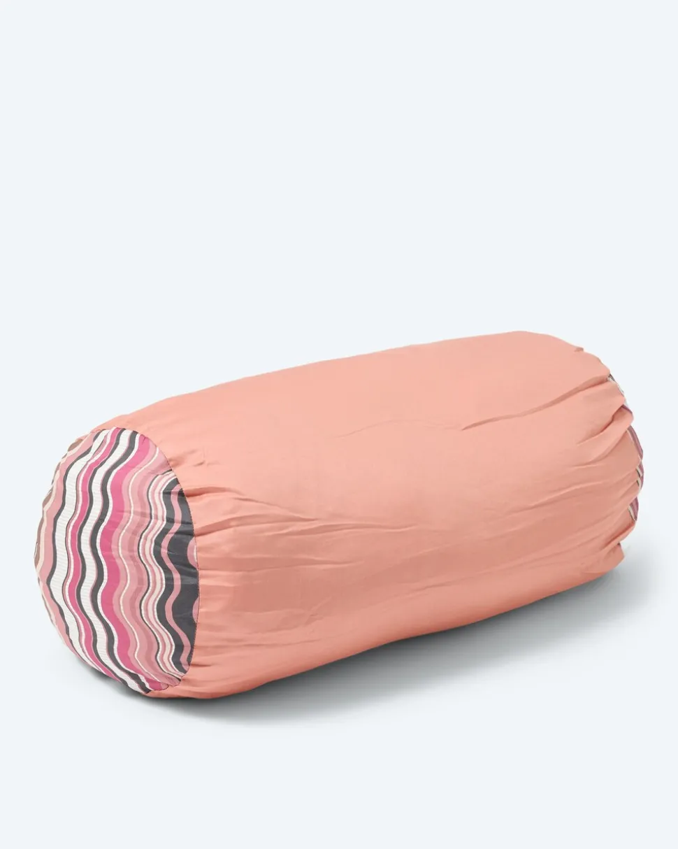 Satin-Nackenrolle "Chevron"