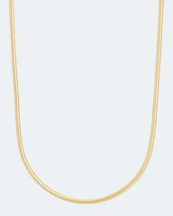 Schlangenkette mit Brillant 0,02 ct