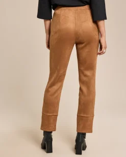 Schlupfhose aus Veloursimitat