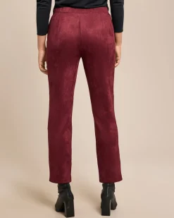 Schlupfhose aus Veloursimitat