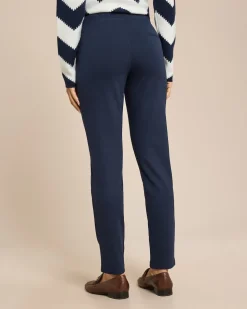 Schlupfhose in Chinoform