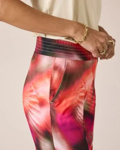 Schlupfhose mit Fantasie-Druckmix