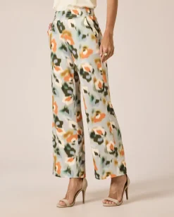 Schlupfhose mit Fantasie-Druckmix