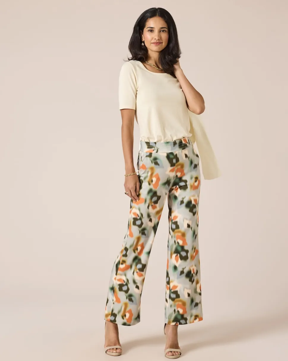Schlupfhose mit Fantasie-Druckmix