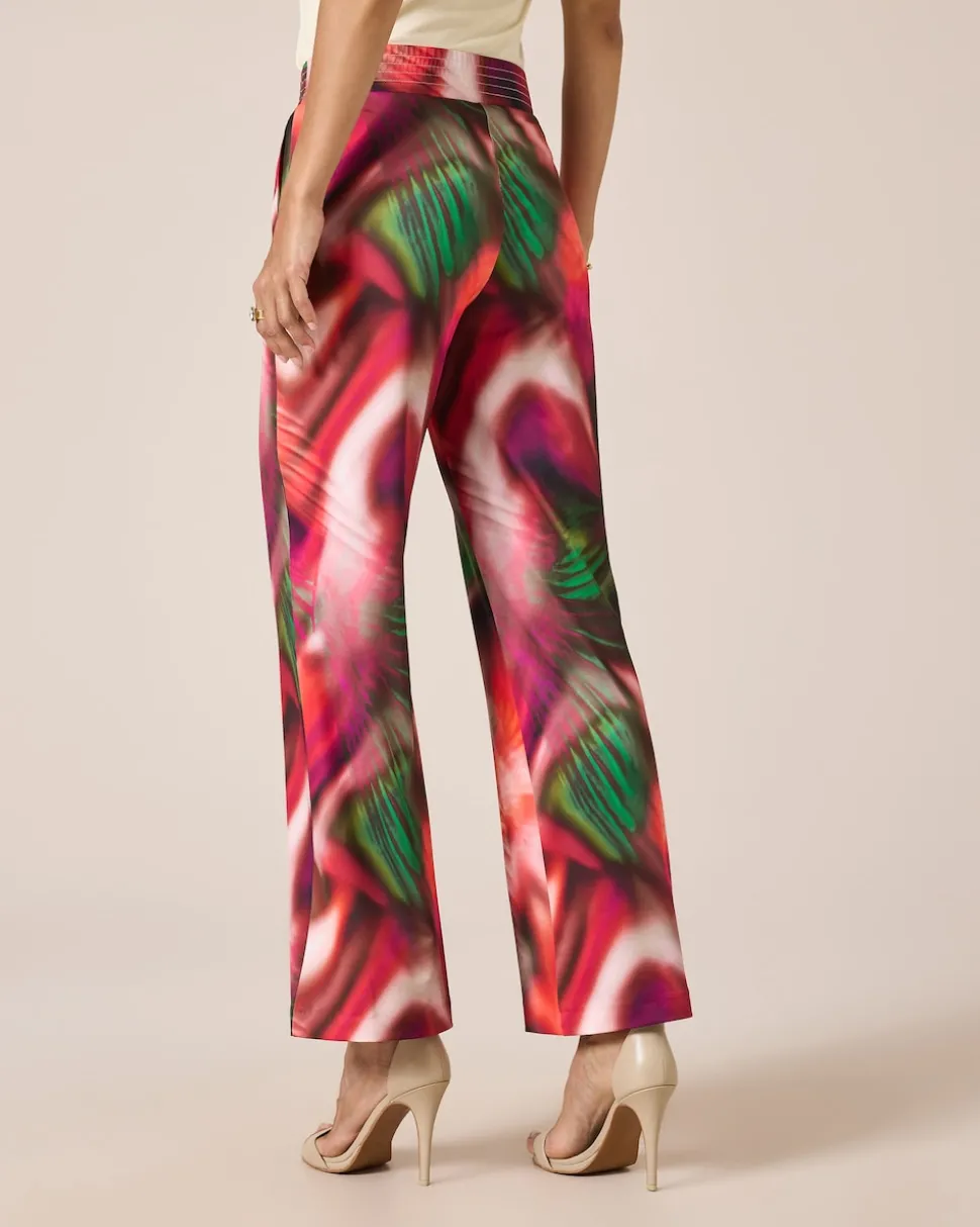 Schlupfhose mit Fantasie-Druckmix