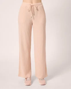 Schlupfhose mit Struktur