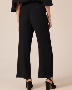 Schlupfhose mit Struktur
