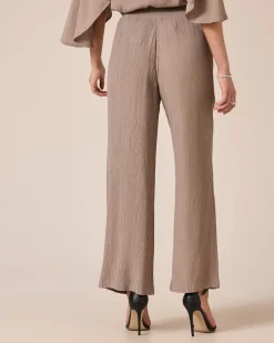 Schlupfhose mit Struktur