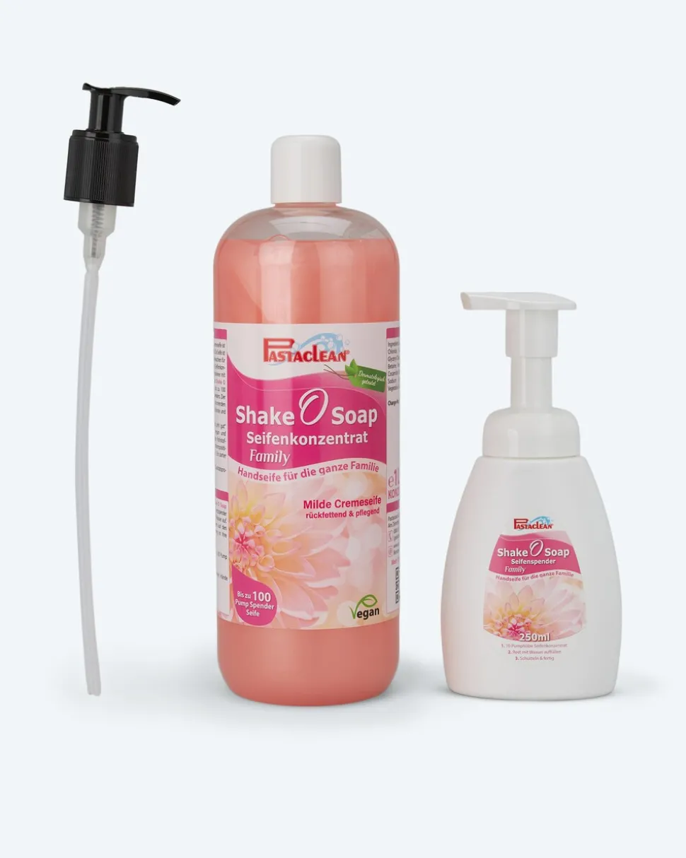 Shake O Soap Seifenkonzentrat + Spender