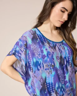 Shirt aus Chiffon